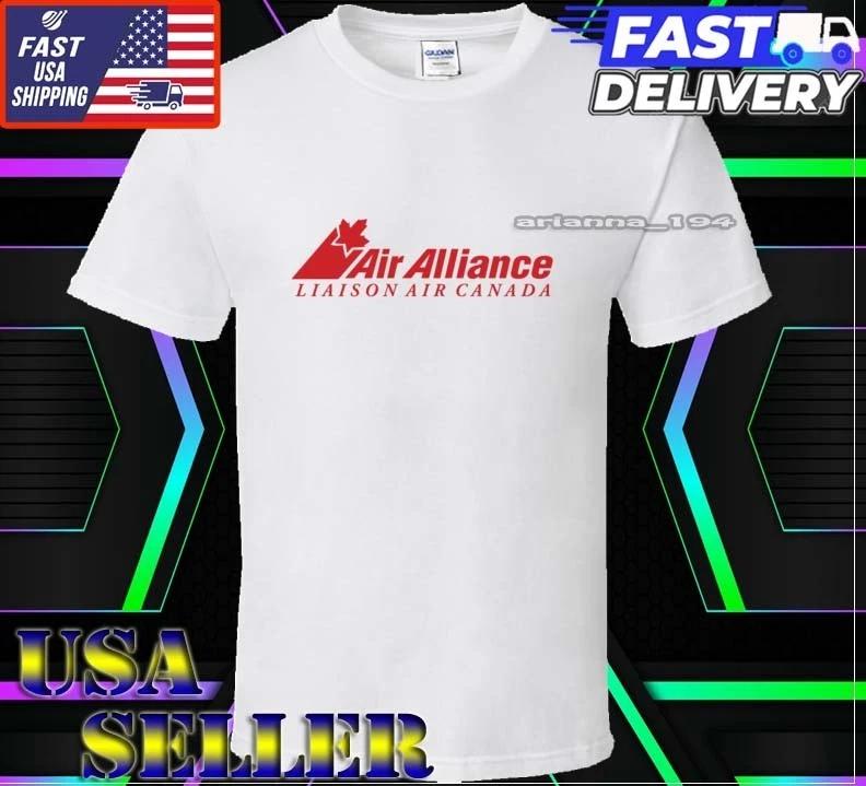 New Shirt Air Alliance Canada Logo T-Shirt Funny American Usa Unisex Size S-5XL S