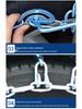 Full Coverage Winter Tire Anti-Skid Snow Chains - Thickened and Encrypted Traction Chains