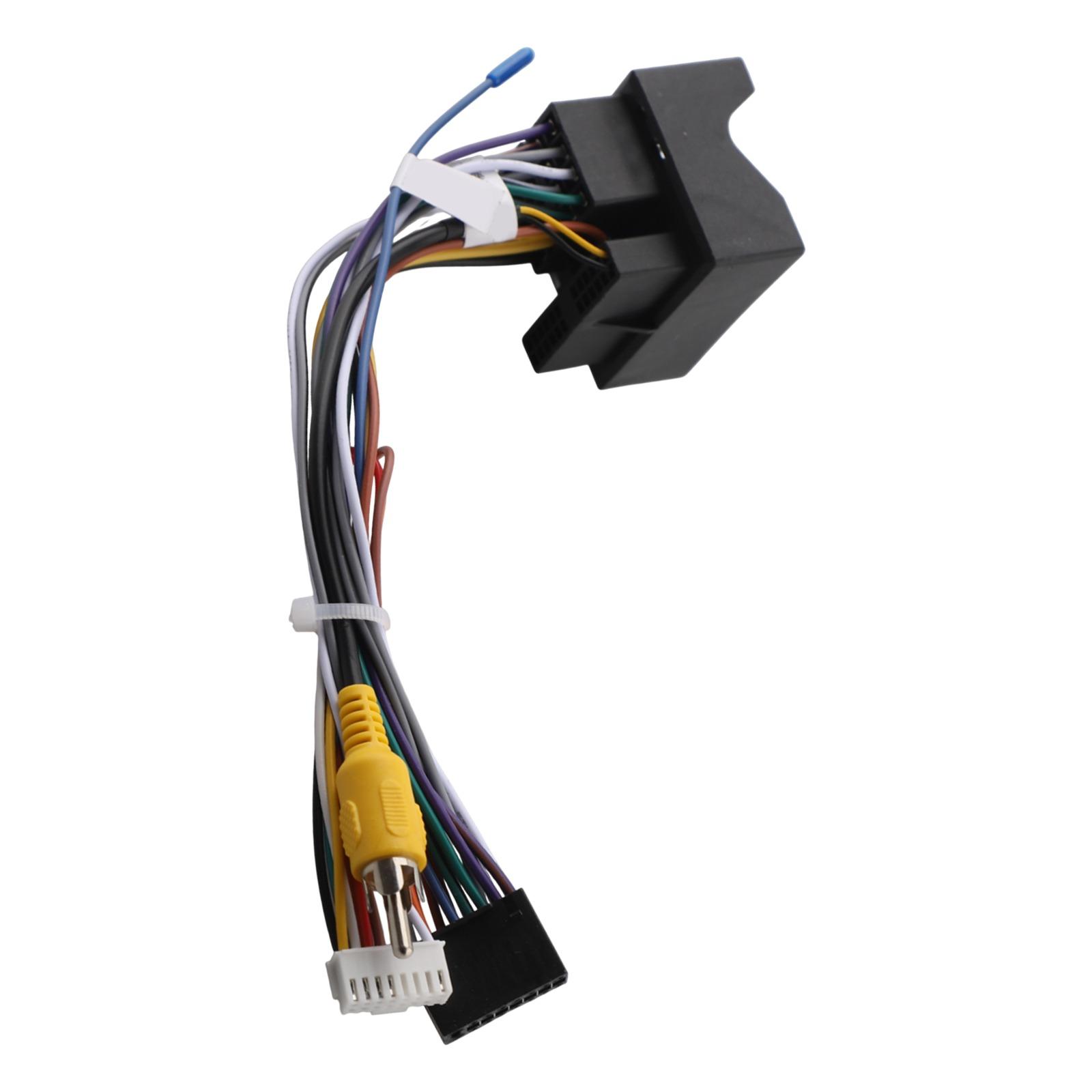 

16 PIN Connector Power Harness Practical Use Wear-resistant Anti-corrosion Material ABS Construction Car Audio Installation China Mainland