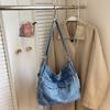Denim Shoulder Bag Women's Large Capacity Vintage Tote Bag