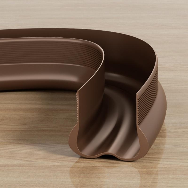 1pc 93cm/36.61in Soundproof Door Bottom Sealing Strip Insect Prevention Self-adhesive Draught Excluder Home Weather Stripping