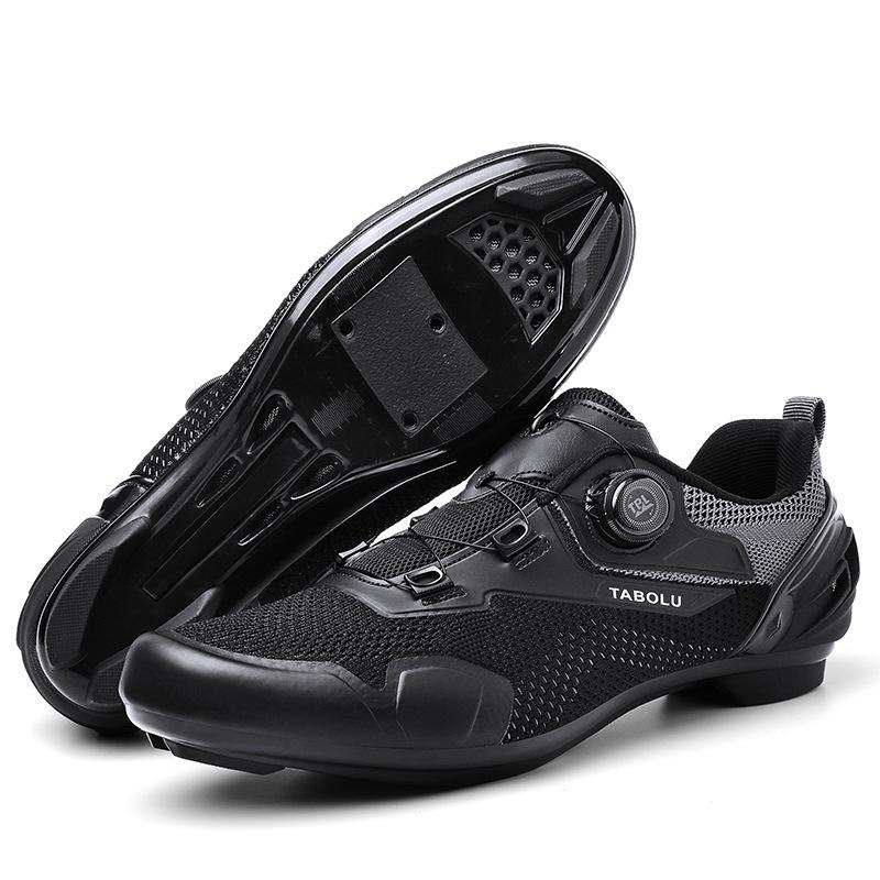Breathable bike shoes cycling shoes men's and women's road bike lock shoes mountain bike power shoes