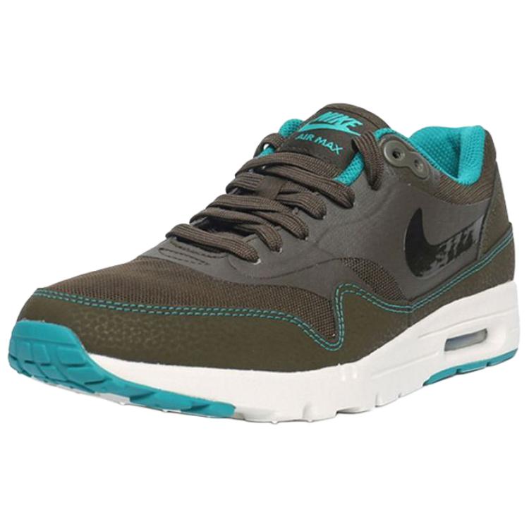 Nike Air Max 1 Versatile Comfortable Running Shoes Women sneaker Black Green 704993-300
