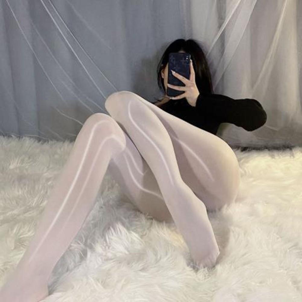 Dazzling Thin Stockings with Oily Finish Perfect Fit for You
