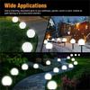 Solar LED Globe Garden Lights for Pathway Patio Deck Lawn and Terrace Outdoor Landscape Lighting Weatherproof IP65 Rated