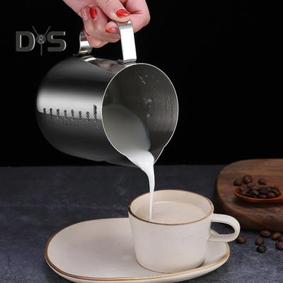 Milchaufschäumkrug aus Edelstahl, 140 ml/350 ml/550 ml/900 ml, Espresso-Dampfkrug, Milchaufschäumer, Tasse für Cappuccino, Latte Art