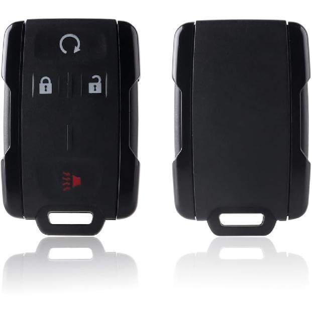 Key Fob Keyless Entry Remote Start Replacement Car Remote Control for Chevy Silverado/GMC Sierra/Canyon 2014- (M3N-32337100)