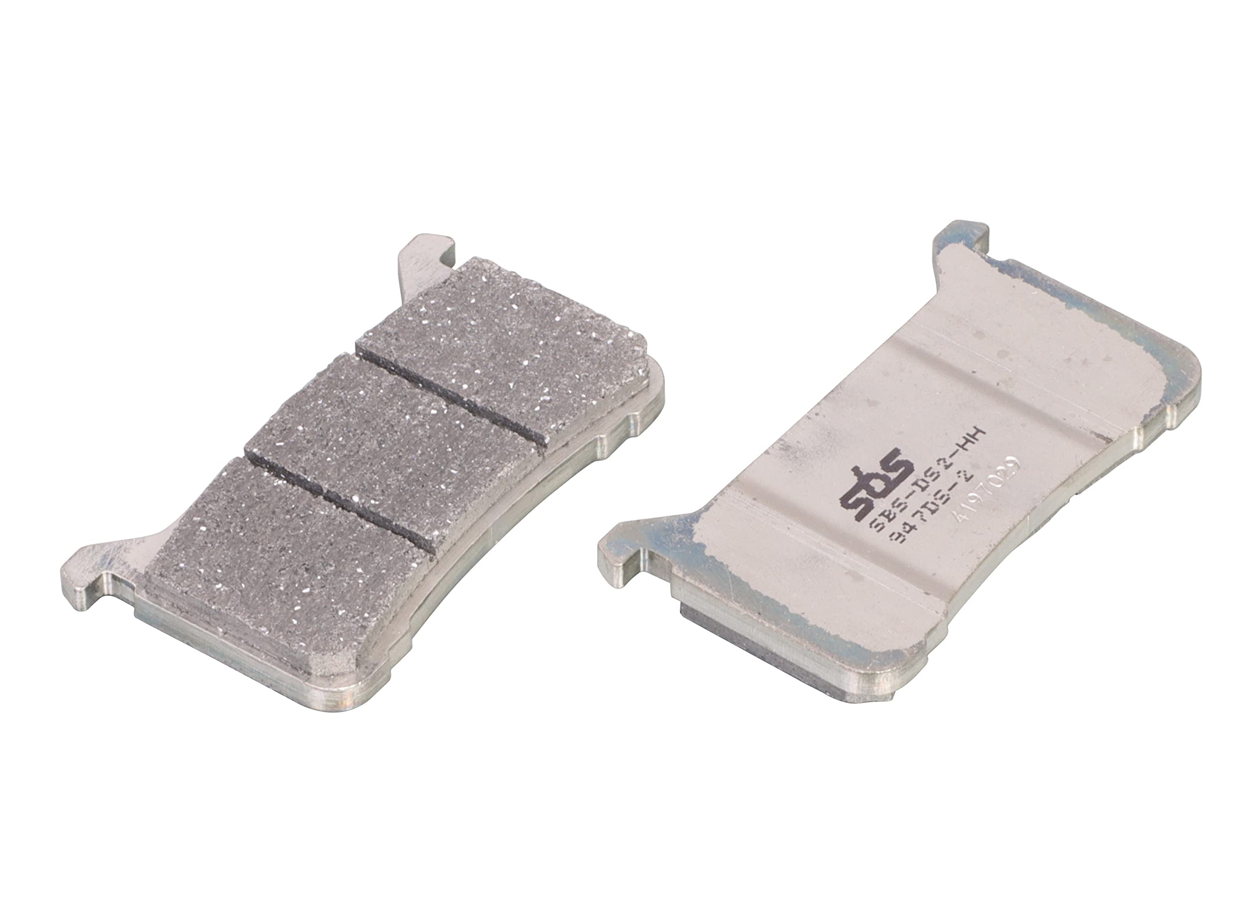 

KITACO SBS Тормозная колодка Гоночная колодка Не для использования на дорогах общего пользования Двойной спеченный материал CBR600RR VFR800F CBR1000RR CB1100RS Rebel DCT 947DS-2 (для передней части) серый