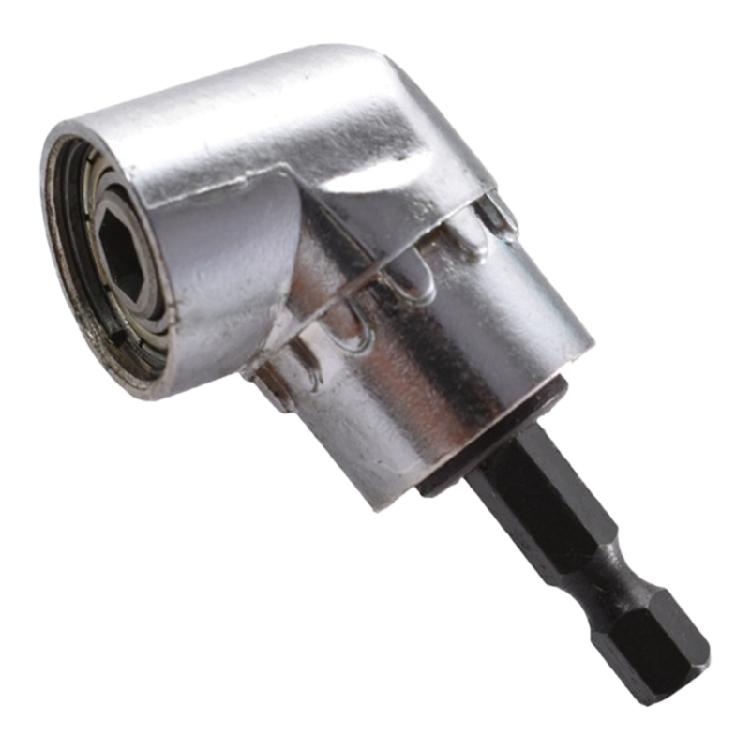 105 Degree Right Angle Driver Drilling and Driving Power Screwdriver Drill Attachment Adapter with 1/4inch Hex Shank