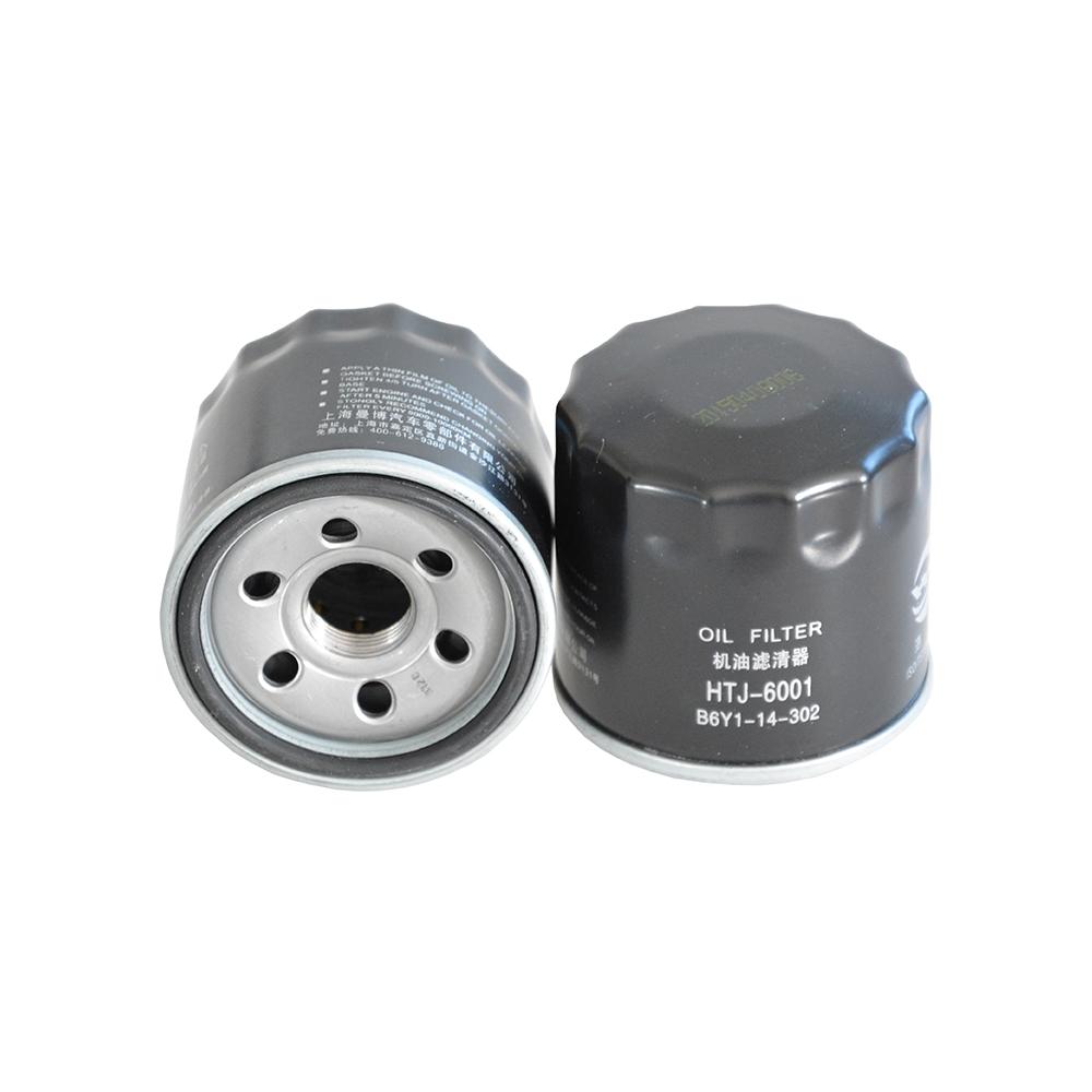 

Car Oil Filter For Mazda 323 1.5L (1994-1997) CX-3 Forester Baja OEM B6Y1/B630/B631/651-14-302 15208-AA010 15208-KA010 Element HTJ-6001
