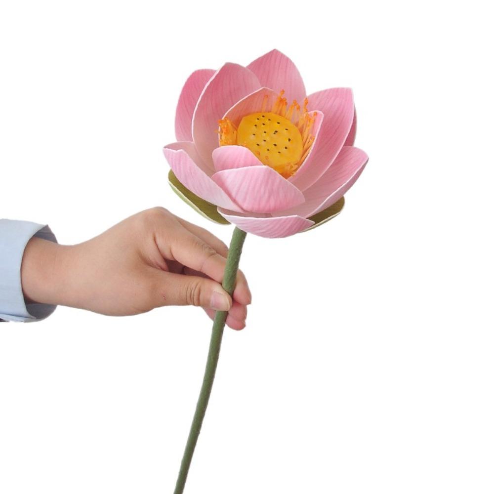 Lifelike Simulated Lotus EVA Decorative Fake Flower Fake Lotus Seedpod  Pastoral Decorative