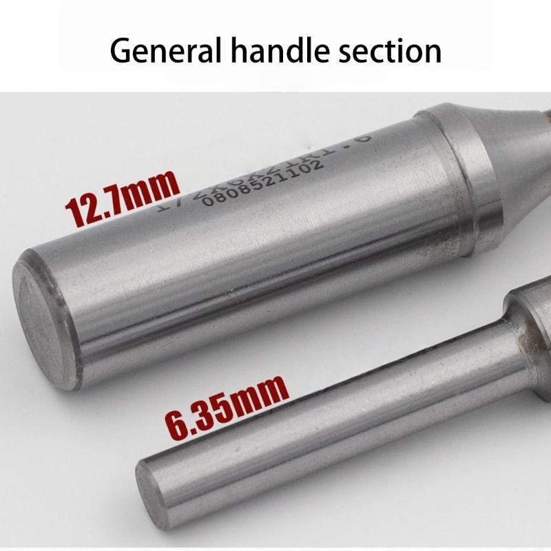 Precisions Alloy Engraving Router Bit Single Flute for Woodworking Carving Grooving Mortising Task