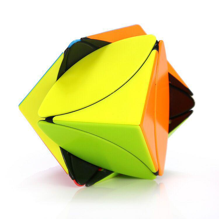 Solid Color Maple Leaf Magic Cube Pyramid Dinosaur Grid Dot Skewed Edge