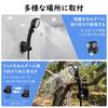 MoKo Portable Electric Shower [2026 New Upgrade 10000mAh] Outdoor USB Rechargeable Shower with 6 Water Volume Modes and 3 Water Flow Modes, 2M Hose, D