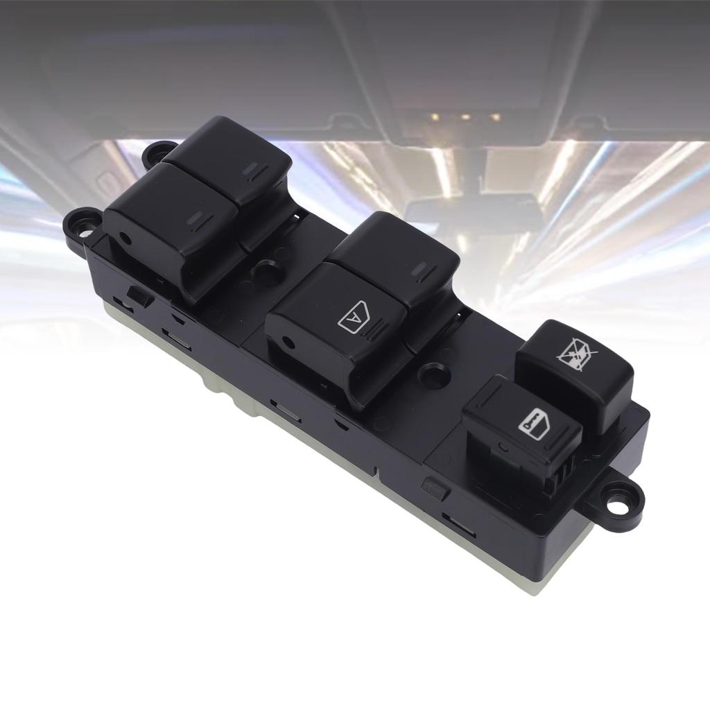 Power Window Control Switch, 25401-CJ41A Right Driver Side Master Power Window Switch Replace TIIDA