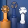 Handheld Fan Cooling Fans Usb Rechargeable Desktop Fan Low Noise Air Cooler for Student Small Pocket Mini Fan