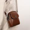 Women’s Genuine Leather Shoulder Bag Simple Small Square Soft Luxury Bags Vintage Fashion Ladies Handbag And Messenger Purse