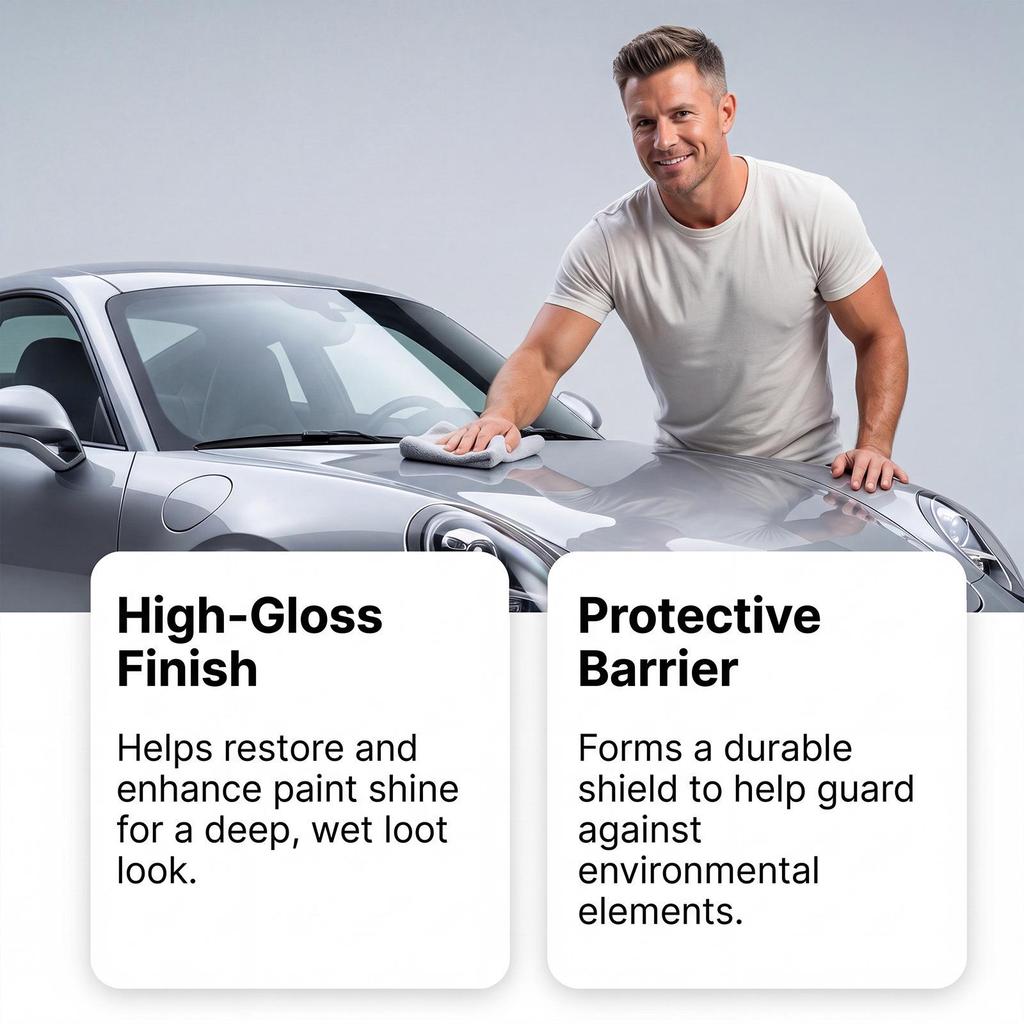 RAYHONG Car Mirror Gloss & Cleaning Spray
