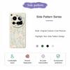 For Xiaomi 15 Ultra Case Pink Blue Flowers Pattern Printing Straight Edge TPU Phone Back Cover