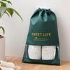 12Sets Color Shoe Bags with Secure Drawstring Shoe Storage Portable Lightweighted for Footwear Protector