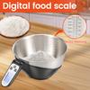 Digital Kitchens Scale with Bowl Weight Scale LED Screen Food Scale Kitchen Scale With Graduated Scale and Stainless Steel Bowl