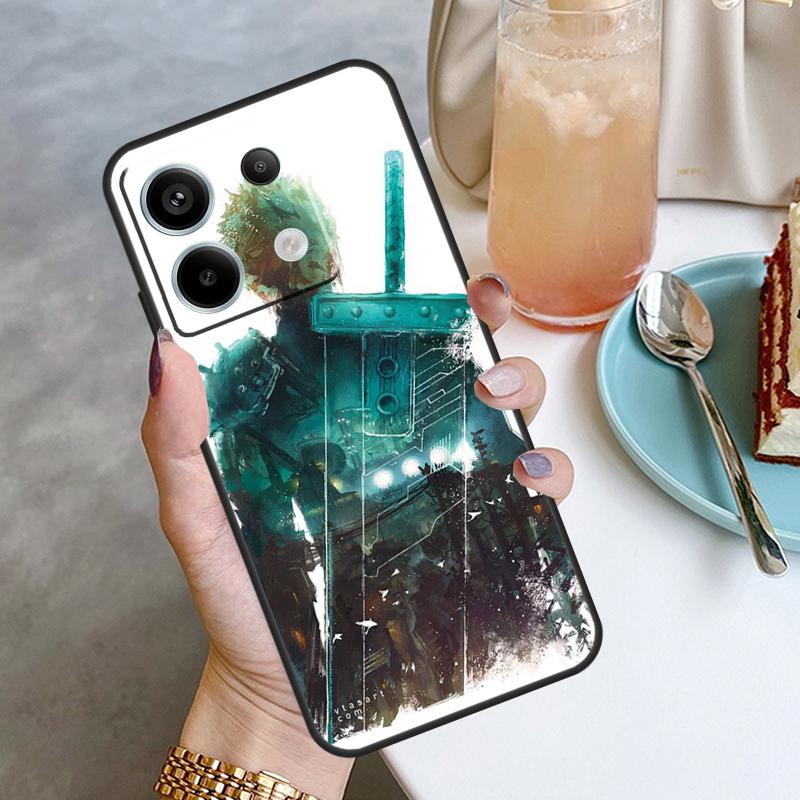 Final Fantasy Funda For Xiaomi Redmi Note 12 11 10 9 8 13 Pro Plus 12S 11S 10S 9S 10A 9C 10C 12C 13C Case