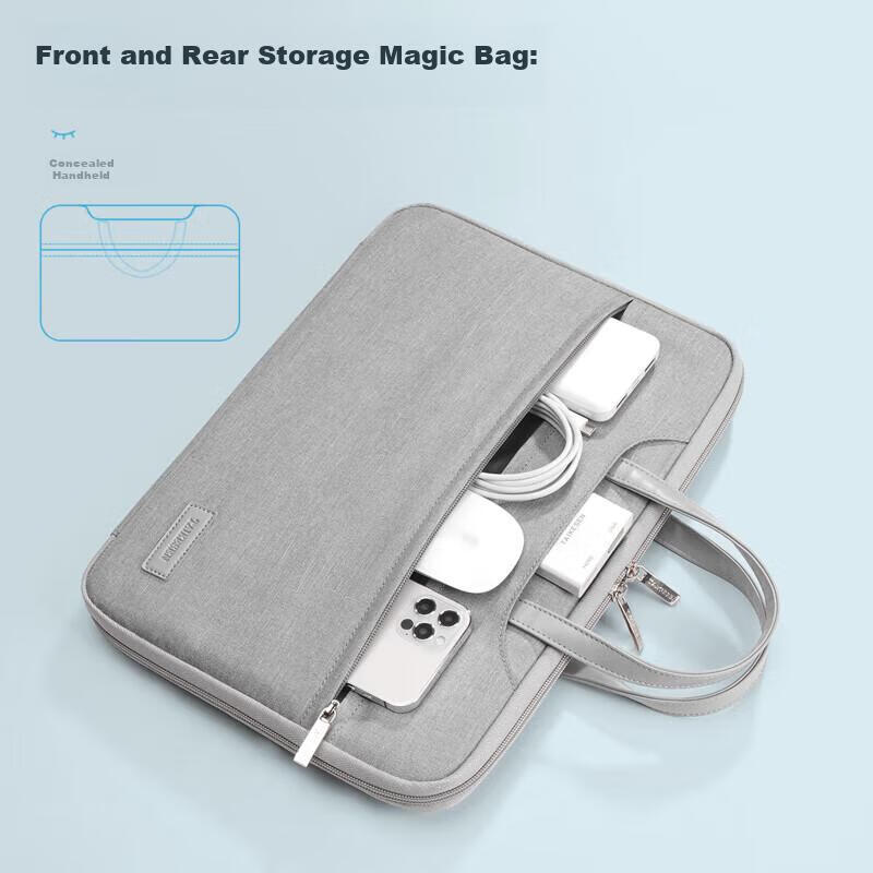 Taikesen Laptop Bag for Apple MacBook 14-Inch, Huawei, Lenovo, Stylish Handbag for Men And Wome