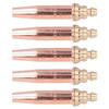 5PCS Cutting Tips Split Isobaric Propane Gas Welding Nozzles Machine Torch Consumables