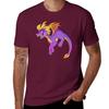 Classic purple dragon T-Shirt man clothes vintage t shirts man t shirt big and tall t shirts for men