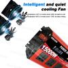 Dual Voltage Input 15000W Current Inverter 8 USB Ports 3 Universal Sockets Smart Solar Inverter DC To AC 110/220V Camping Home