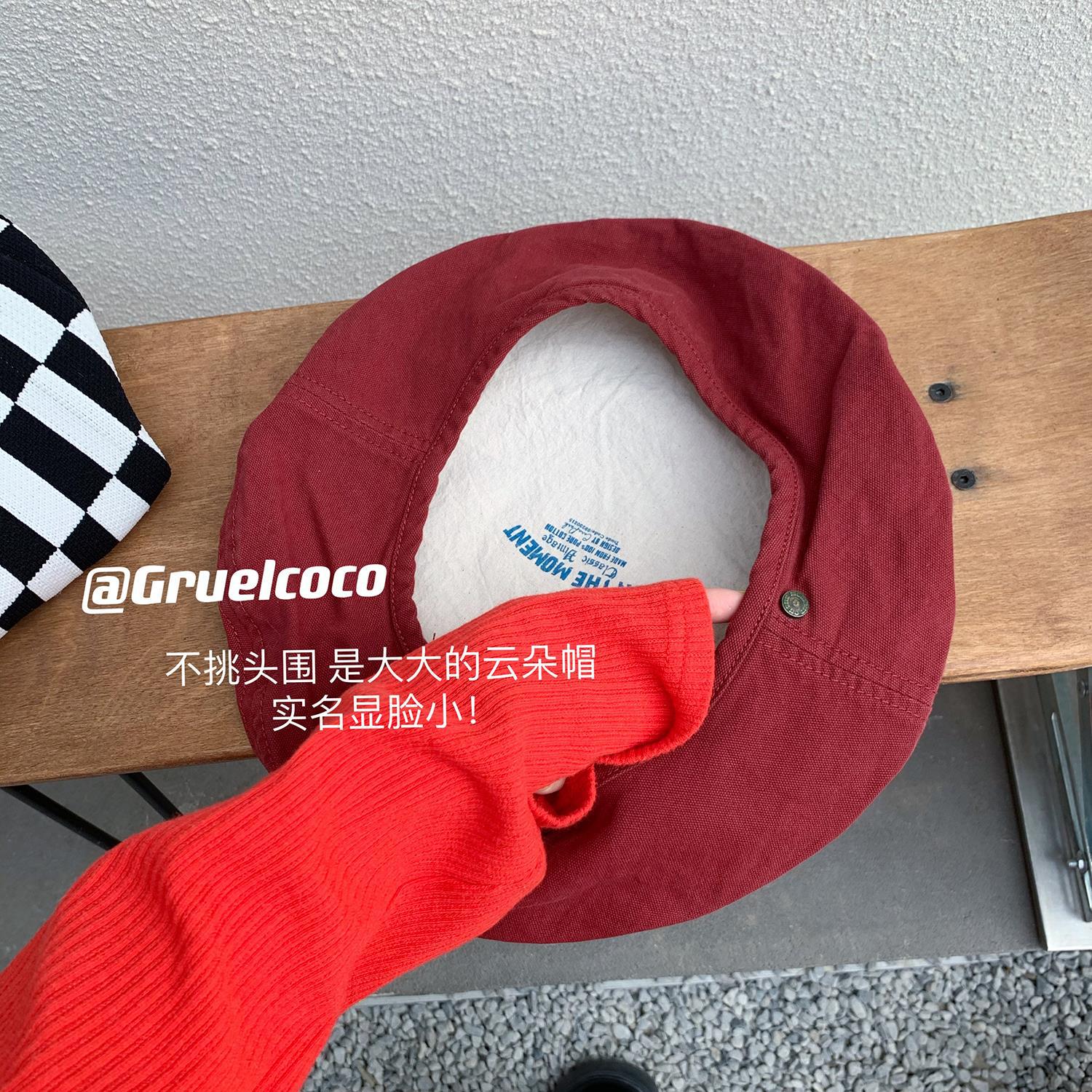 

Modern And Trendy Cloud Red Beret For Women Great For Spring Summer And Fall Seasons Burgundy