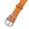 Fashion Jeans Decor Suede Belt Width Silver Square Buckle Pu Waistbands Fashion Korean Style Trouser Decoration Dress Decoration