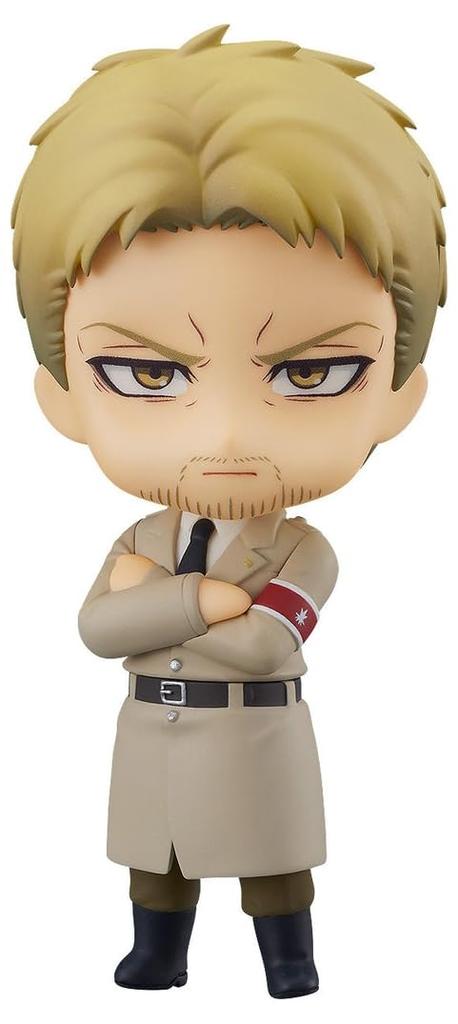 Good Smile Company SMILE Nendoroid Útok na Titány Reiner Braun Malovaná pohyblivá figurka (DOBRÁ SPOLEČNOST) ABS&PVC bez vodního kamene