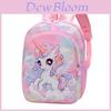Unicorn Kids Backpack With Breathable Waterproof Oxford Fabric For School And Toddler Use