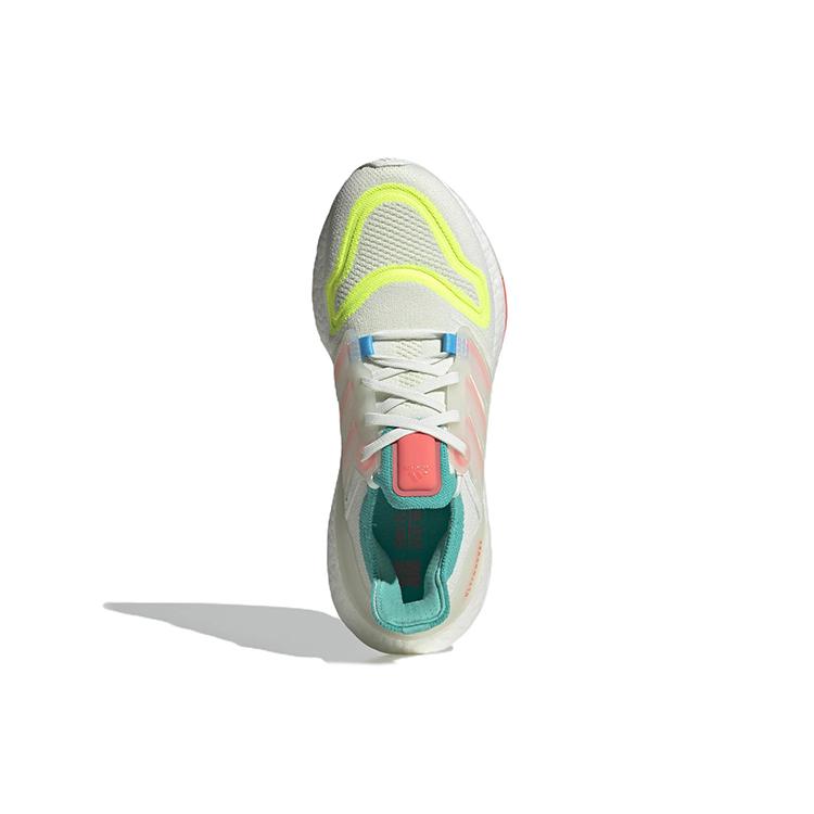Nye Adidas Ultra Boost 22 White Tint Turbo Mint Rush Dame GX8015