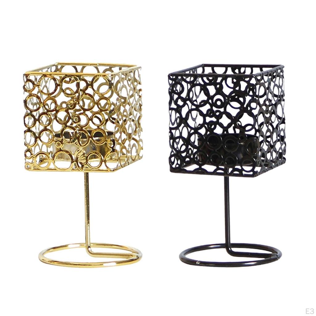 Tea Light Candle Holder Candelabra Candlestick European Stand Candleholder for Table