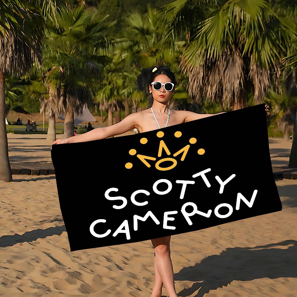 S-Scotty C-Camerons Microfiber Beach Towel Absorbent Quick Dry Soft Yoga Swimming Resort Mountain Climbing Towel