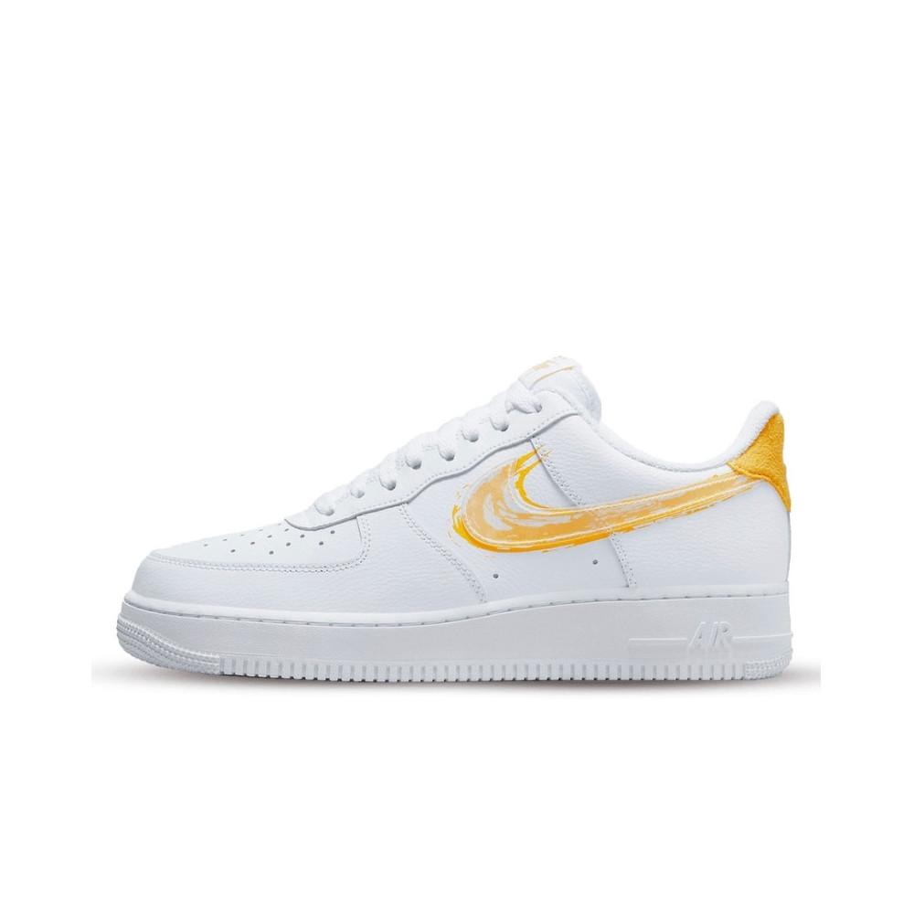 Nike Air Force 1 Low 07' Brushstroke Solar Flare 46 giallo