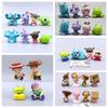 4 Pezzi Mostri dell'Università Toy Story Inc Figure Alieni Action Figure Anime Michael Wozosky Randall Boggs Modello Versione Q Giocattoli