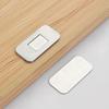 Durability Stainless Steel Door Stoppers for Cabinets Powerful Magnets Wardrobe Adhesive Mount Simple Setups