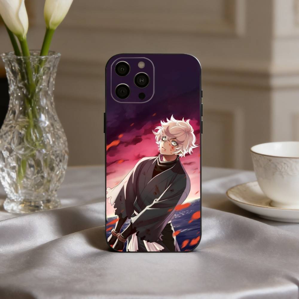 H-Hell P-Paradise Jigokuraku Custodia per Telefono Per iPhone 17pro, 16,15,14,13,12,11 X XR Plus, Altri Cover Morbida Nera