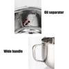 1200ML Stainless Steel Multifunction Kitchen Tools Gravy Oil Soup Fat Separator Grease Filter Strainer Pot Kitchen Cooking Tool