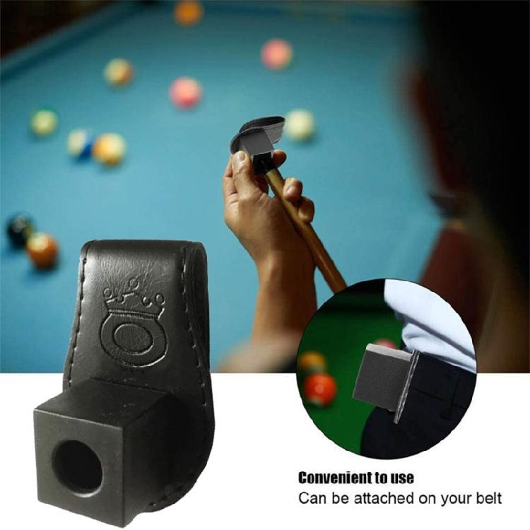 Professional Billiard Accessory Chalks Holder Anti Drop Construction Multiple Scene Use for Round Squares Block