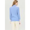 Benetton Two Tone Sleeve Slim Rib Knit Bakpe1561