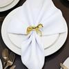 12Pcs Standing Horse Shape Napkin Ring Animal Napkin Ring Holders for Christmas Thanksgiving Banquet Decor