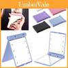 Makeup Cosmetic Folding Portable Compact Pocket Mirror With 8 Led Lights Lamps For Perfect Illumination