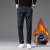Yiliteng Men's Bamboo Fiber Straight Leg Business Casual Pants