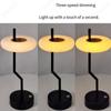 Minimalist LED Exquisite Geometric Art Desk Lamp USB Charging Warm Light Bar Bedroom Study Desktop Decorative Lighting Fixtures