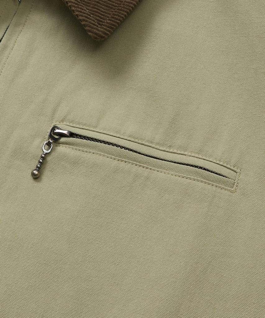 Connect Kinloch Vintage Washed Cotton Work Jacket (Beige)
