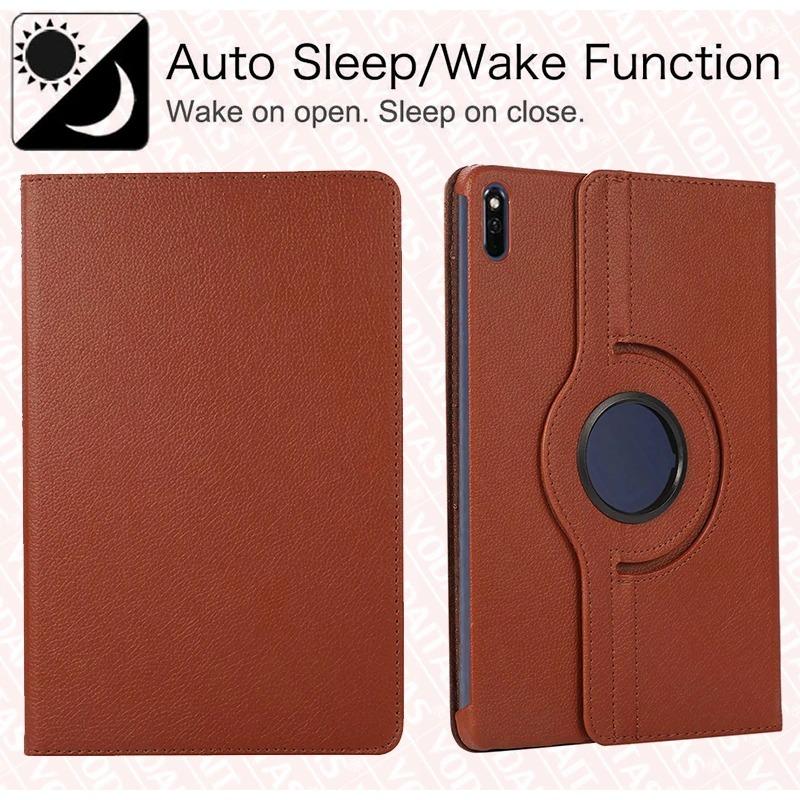 360 Grad drehbarer PU-Leder-Flip-Stand-Schutz für MatePad 11 Hülle, Tablet-Abdeckung für Huawei MatePad 11 Hülle 2021 10,95 Zoll